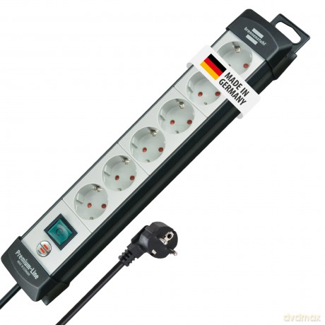 Brennenstuhl Premium-Line 6-fach mit Sch