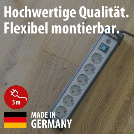 Brennenstuhl Premium-Line 6-fach mit Sch