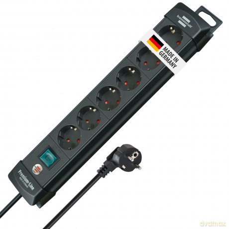 Brennenstuhl Premium-Line 6-fach mit Sch