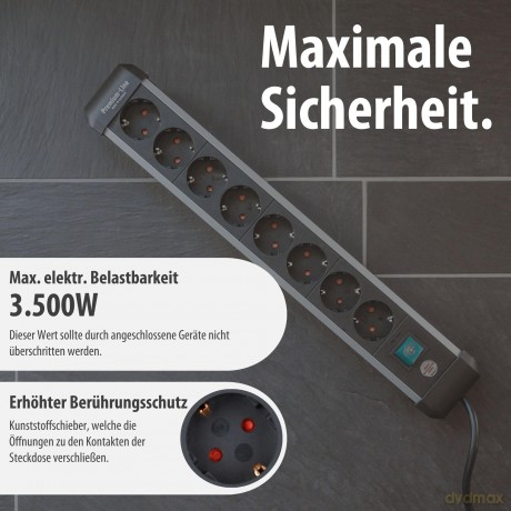 Brennenstuhl Steckdosenleiste Premium-AL