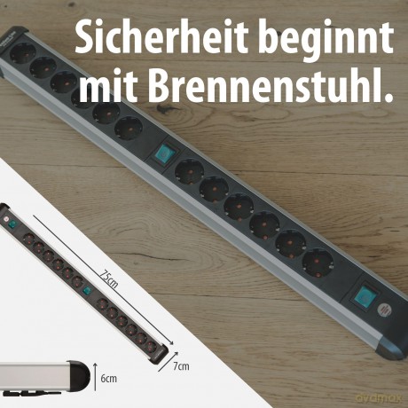 Brennenstuhl Steckdosenleiste Premium-AL