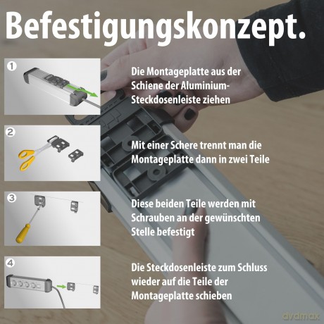 Brennenstuhl Steckdosenleiste Premium-AL