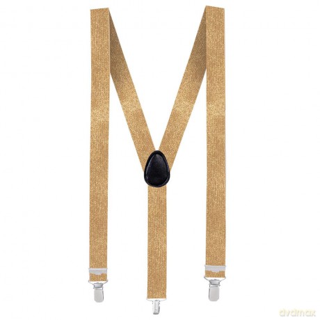 Bretels Basic Goud