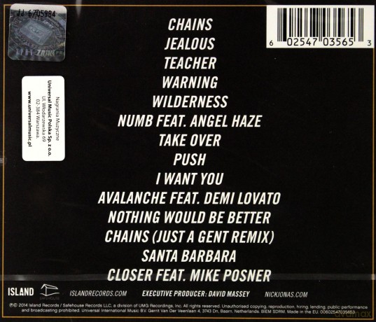 Nick Jonas: Nick Jonas [CD]