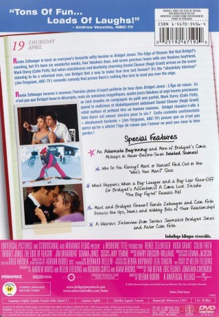 Bridget Jones: Edge Of Reason [DVD]
