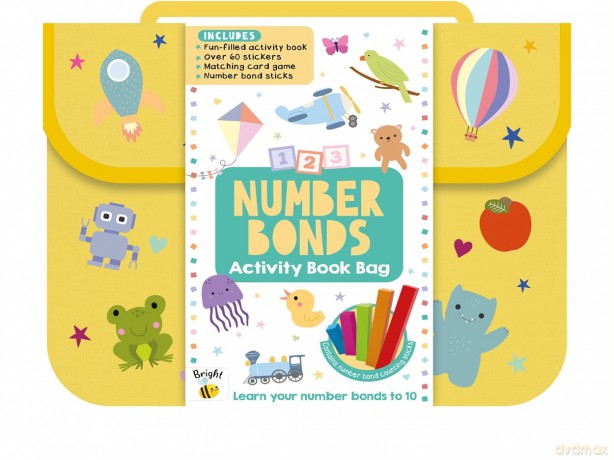 Bright Bee Number Bonds Activity Book Bag [KSIĄŻKA]