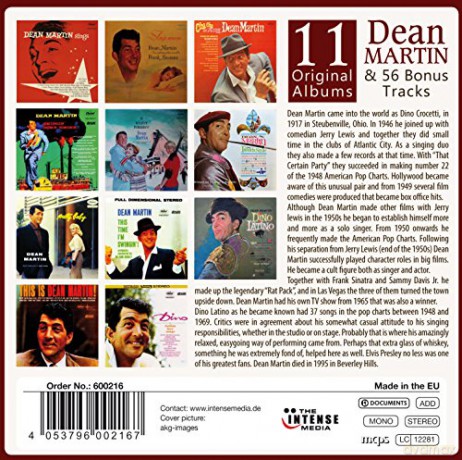 Dean Martin: 11 Original Albums (BOX) [10CD]