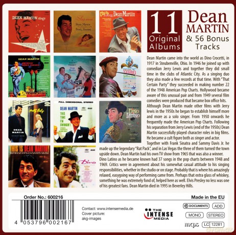 Dean Martin: 11 Original Albums (BOX) [10CD]