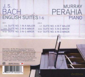 Murray Perahia: Bach: The English Suites [2CD]