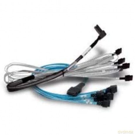 Broadcom Kabel 1x8 SFF-8654 to 2x4 SFF-8