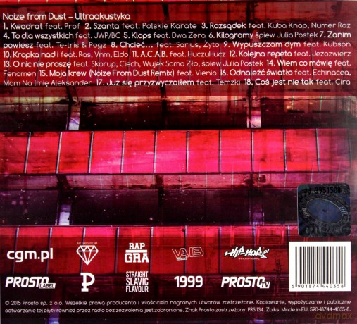 Noize from Dust: Ultraakustyka [CD]