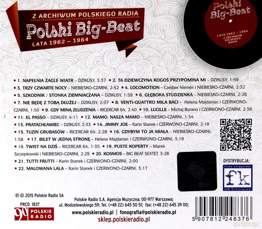 Polski Big - Beat. Lata 1962-1964 [CD]