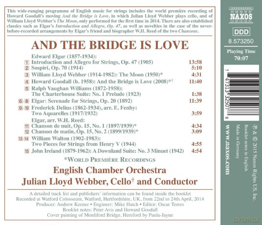 English Chamber Orchestra: The Bridge Is Love [CD]