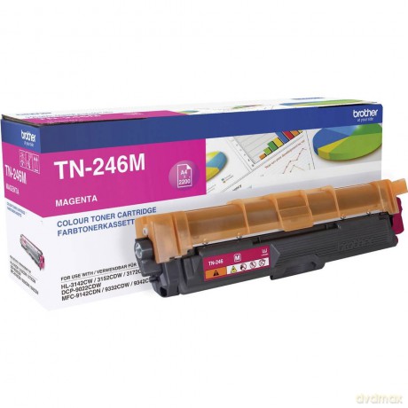 Brotherâž: Brother Lasertoner TN246M, magenta/TN246