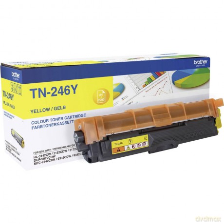 Brotherâž: Brother Lasertoner TN246Y, gelb/TN246Y g