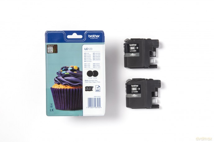 Brother: Brother LC-123BK schwarz Druckerpatrone