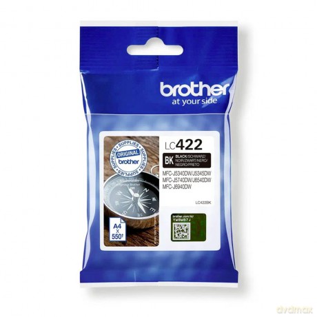 Brother LC-422BK schwarz Tintenpatrone