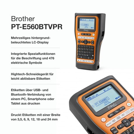 Brother: Brother P-touch E560BT Beschriftungsger