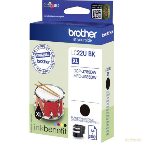 Brother Tinte LC-22UBK