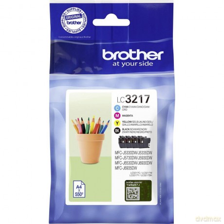 Brother Tinten LC-3217VALDR