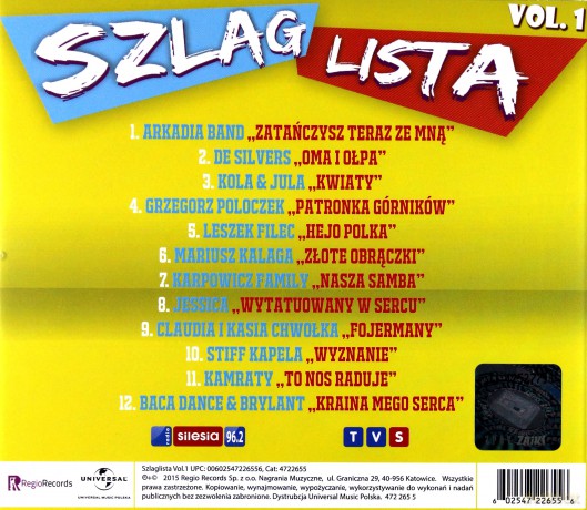 Szlaglista Vol. 1 [CD]