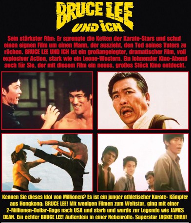 Bruce Lee Und Ich - Cover A [DVD]