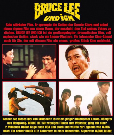 Bruce Lee Und Ich - Cover B [DVD]
