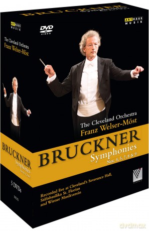 Bruckner: Symphonies 4,5,7,8,9 [5DVD]
