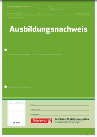 BRUNNEN Ausbildungsnachweis, wśchentlich