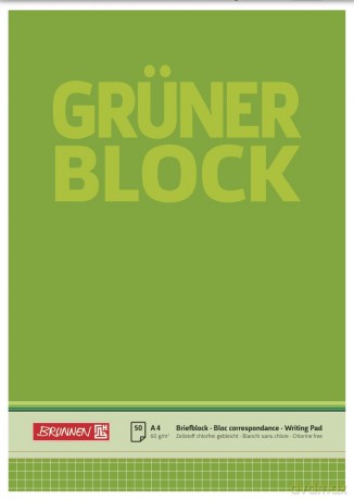 Brunnen: BRUNNEN Briefblock DIN A4 kariert