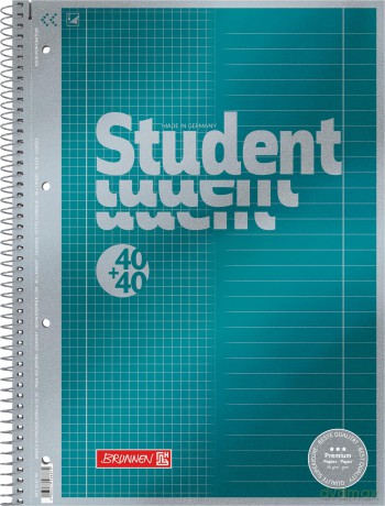 Brunnen: BRUNNEN Collegeblock Premium Student DUO