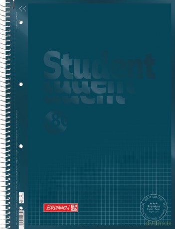 Brunnen: BRUNNEN Collegeblock Student denim Linea