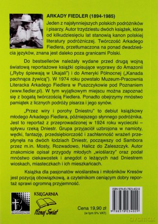 Przez wiry i porohy Dniestru - Fiedler Arkady [KSIĄŻKA]