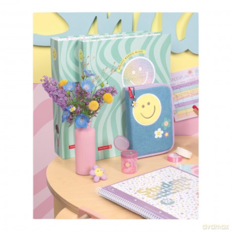 Brunnen: BRUNNEN Happy Hippie Ringbuch 2-Ringe mi