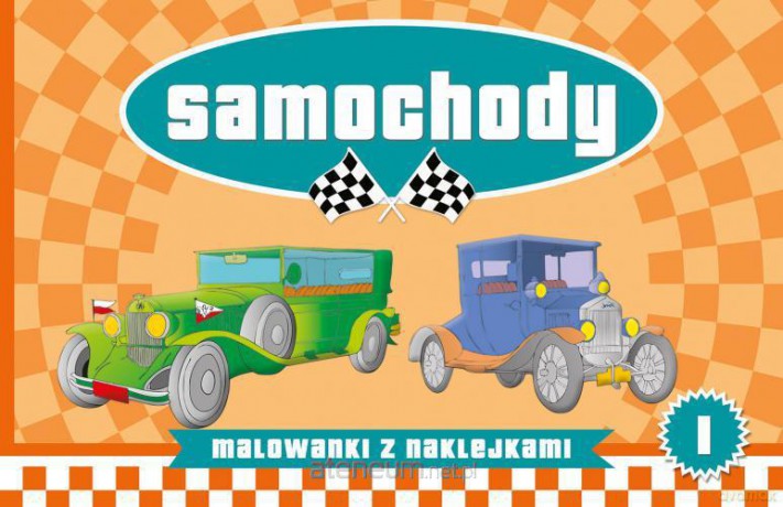 Samochody cz. 1 (malowanki z naklejkami) [KSIĄŻKA]