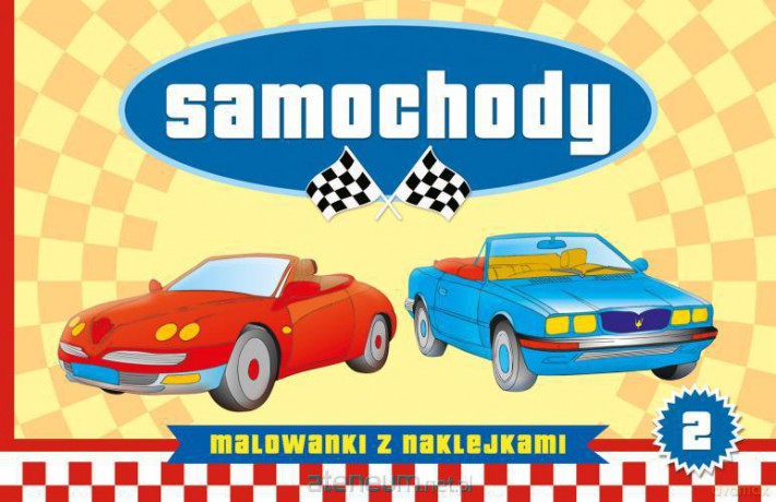 Samochody cz. 2 (malowanki z naklejkami) [KSIĄŻKA]