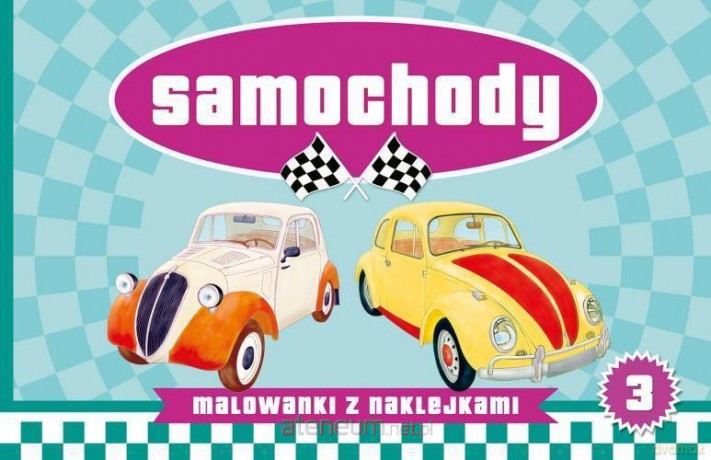 Samochody cz. 3 (malowanki z naklejkami) [KSIĄŻKA]