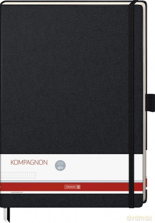 Brunnen: BRUNNEN Notizbuch KOMPAGNON A4 punktrast