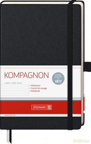 Brunnen: BRUNNEN Notizbuch KOMPAGNON ca. DIN A5 l