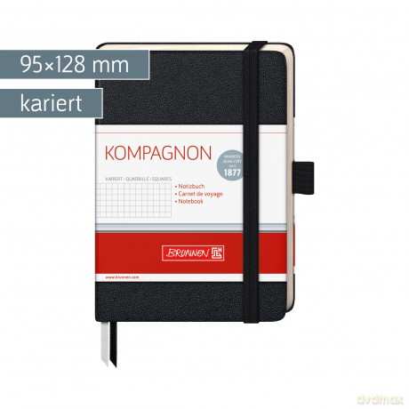 Brunnen: BRUNNEN Notizbuch KOMPAGNON ca. DIN A6 k