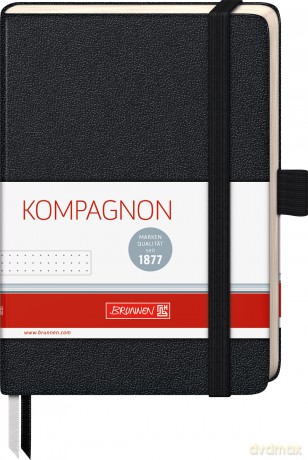 Brunnen: BRUNNEN Notizbuch KOMPAGNON ca. DIN A6 l