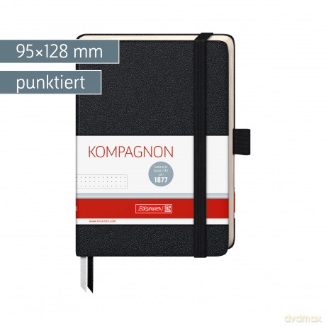 Brunnen: BRUNNEN Notizbuch KOMPAGNON ca. DIN A6 l