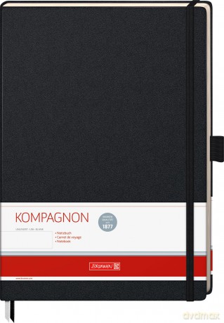 Brunnen: BRUNNEN Notizbuch KOMPAGNON DIN A4 blank