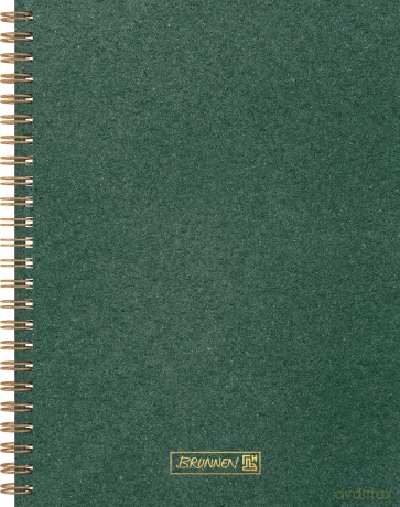 Brunnen: BRUNNEN Notizbuch Premium Wire DIN A5 pu