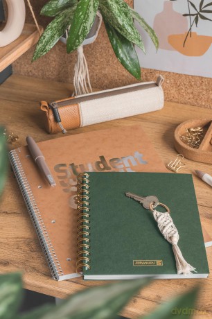 Brunnen: BRUNNEN Notizbuch Premium Wire DIN A5 pu