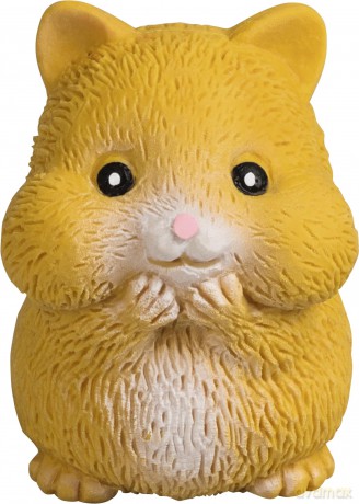 Brunnen: BRUNNEN Radiergummi Hamster gelb