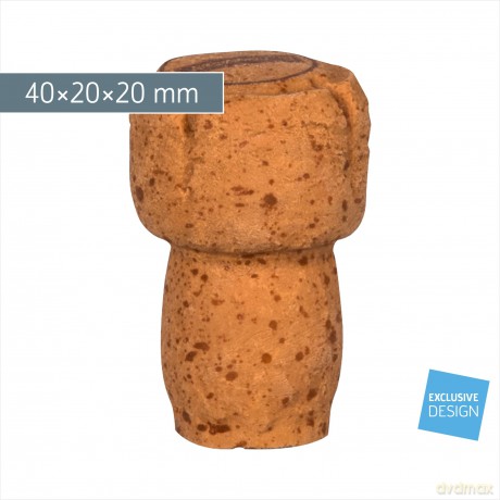 Brunnen: BRUNNEN Radiergummi Korken braun