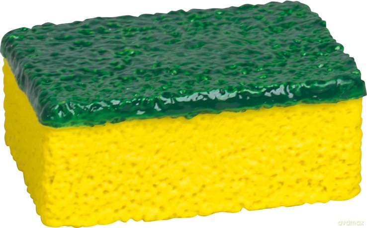 Brunnen: BRUNNEN Radiergummi Schwamm grźn, gelb