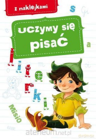 Uczymy się pisać literki A4 [KSIĄŻKA]
