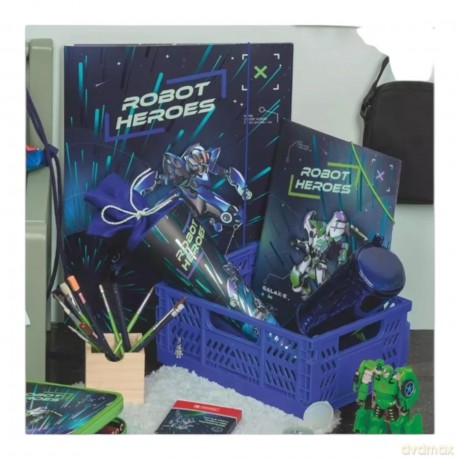 Brunnen: BRUNNEN Sammelmappe ROBOT HEROES DIN A4